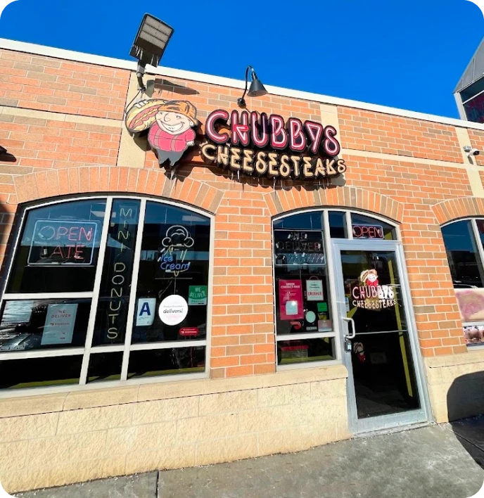 Chubby’s Cheesesteaks Walker’s Point storefront